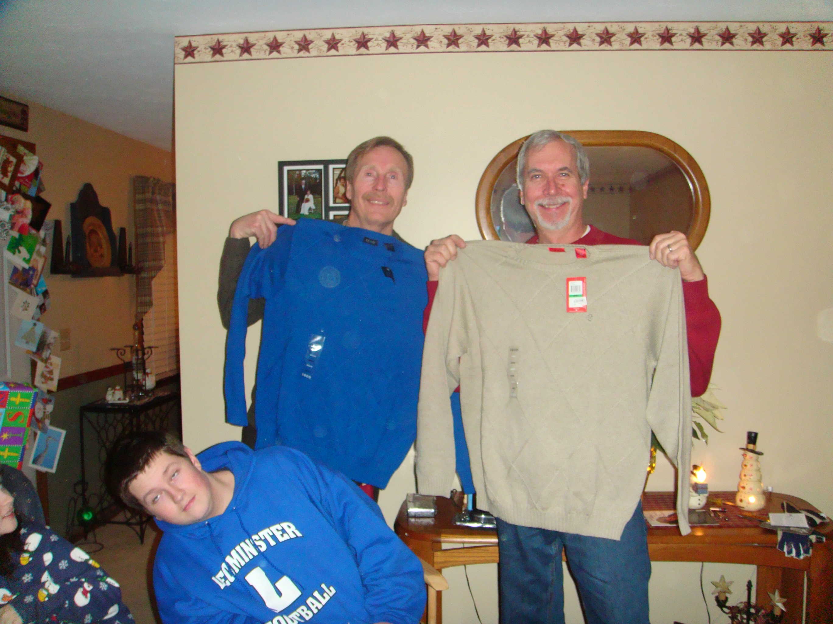 We got each other the same sweaters